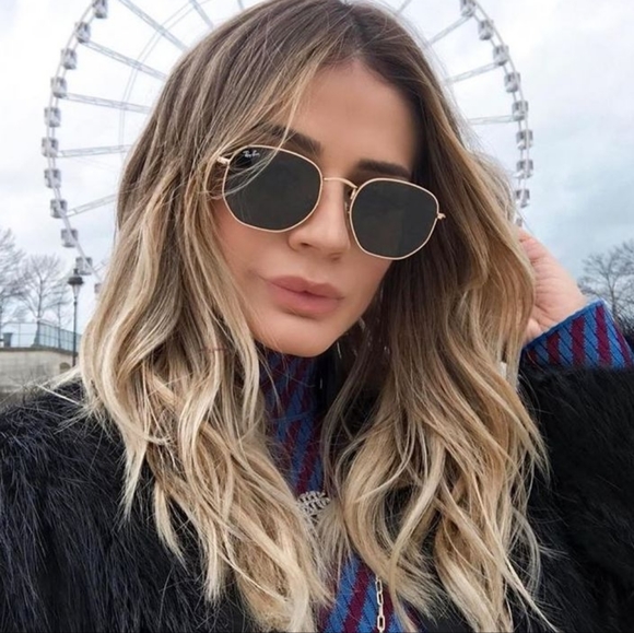 Ray-Ban (Store Display) Hexagonal Green Lenses RB3548 - Picture 12 of 16